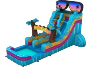 Tropical Vibes Water Slide Blogs