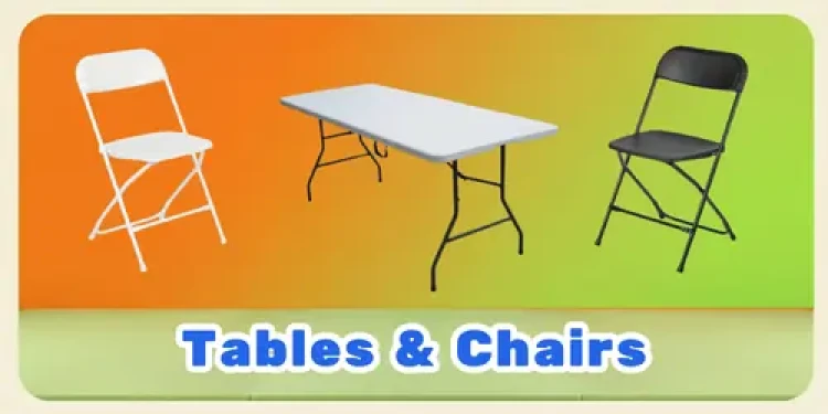 Table and Chair Rentals