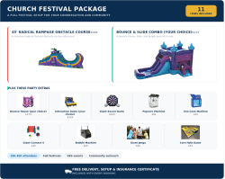 church festival flyer 1785175790 Party & Event Packages